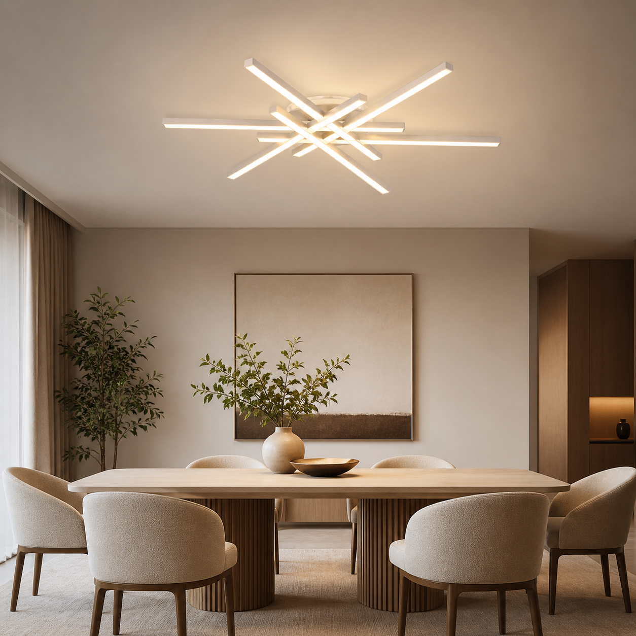 Plafonnier LED Moderne 75 cm