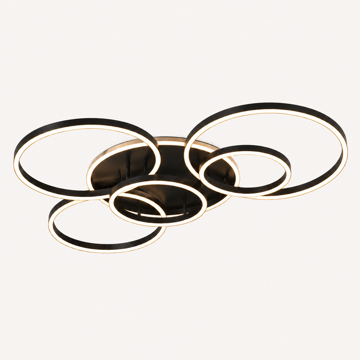 Plafonnier LED 6 Anneaux 72W