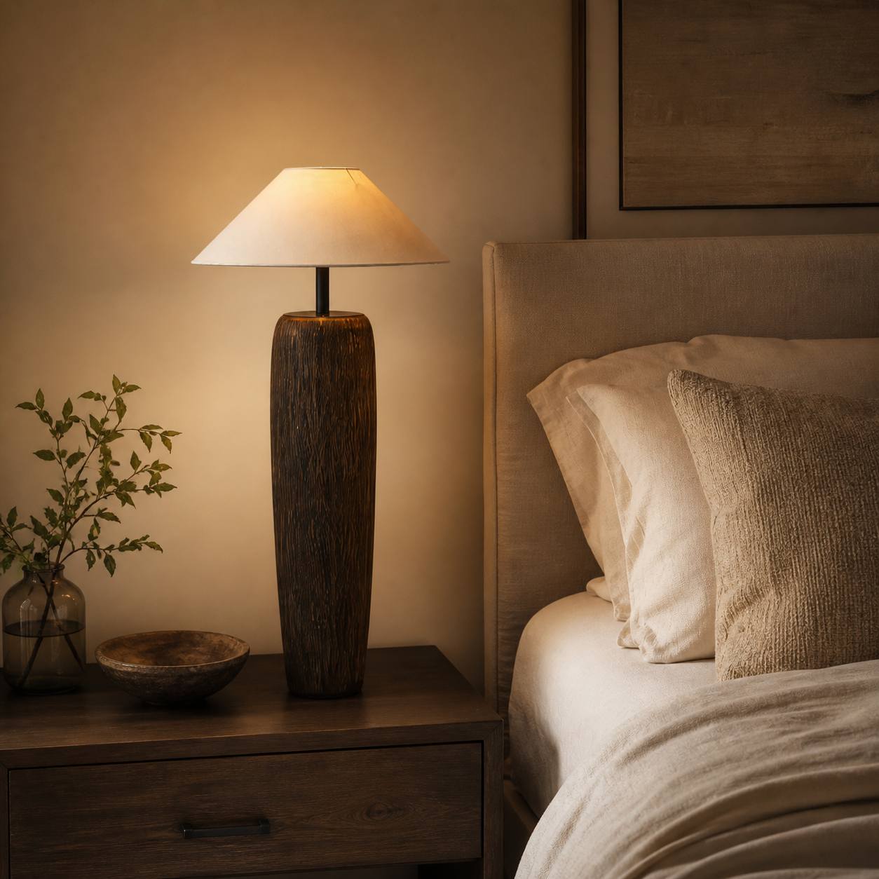 Lampadaire à Poser avec abat jour