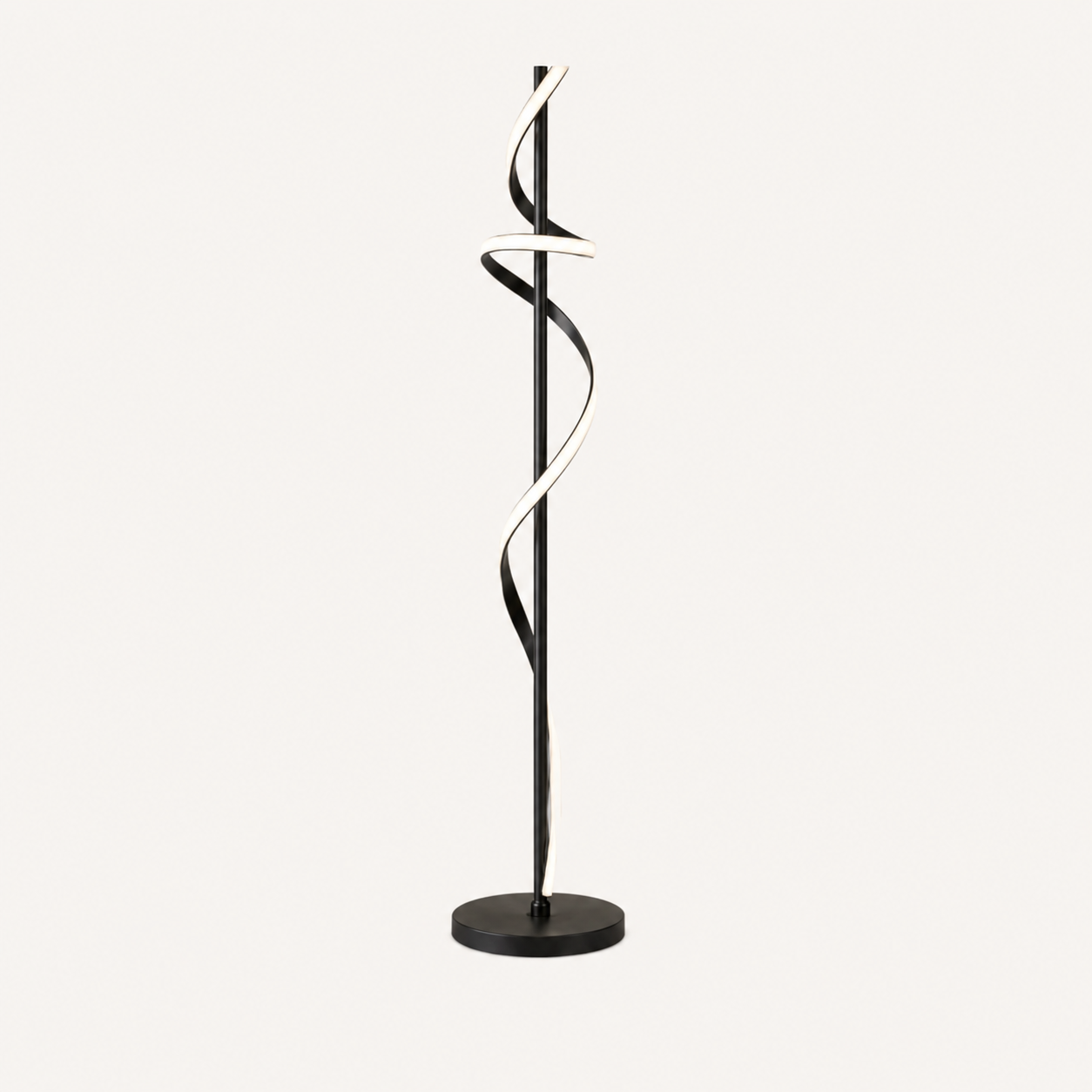 Lampadaire LED Spirale 140 cm